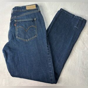 Levi's Women's Boot Cut Jeans - Dark Blue Denim